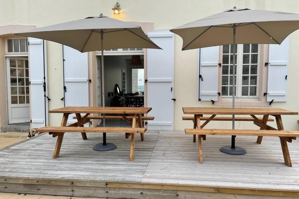 Agon-Coutainville, villa bord de mer Eksteriør bilde